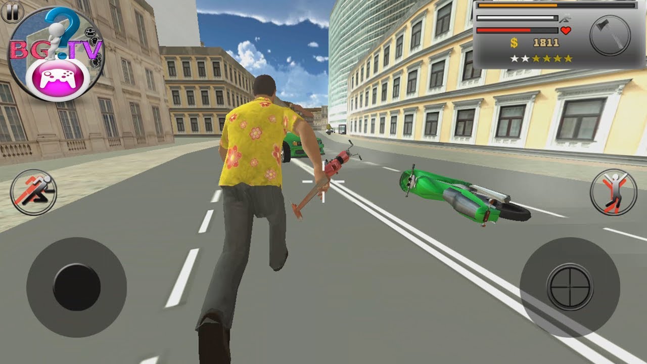 Real gangster crime games video